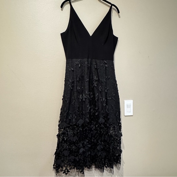 Dress The Population Black Floral Dress - Picture 4 of 7